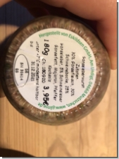 250g Gaenseleberwurst im Glas (1kg=27,50 Euro)