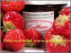 Fruchtaufstrich -Erdbeer- (1kg=8,00 Euro)