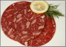 100g Kraftfleisch in Scheiben