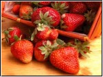 500g Erdbeeren aus Deutschland (1kg=13 Euro)
